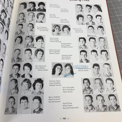 Messa Arizona High School, Superstition Year Book 1961 & 1962