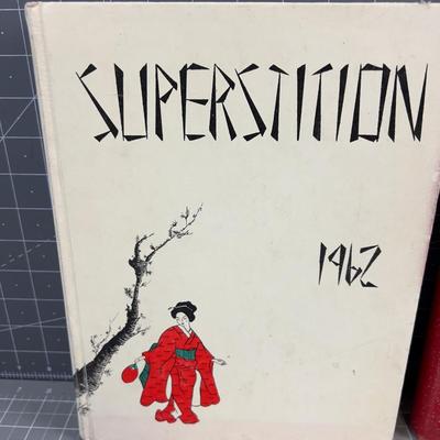 Messa Arizona High School, Superstition Year Book 1961 & 1962