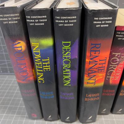 LaHaye & Jenkins Series; both paper and hard Back (10) Books.