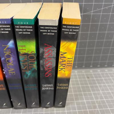 LaHaye & Jenkins Series; both paper and hard Back (10) Books.