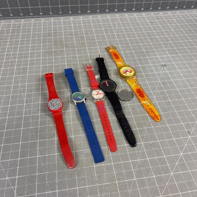 Swatch & Other Style of 80's Style 