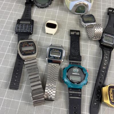 Vintage Digital Watches