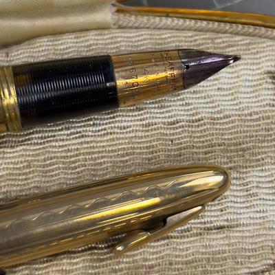 2 SCHAFFER Pen & Pencil with Presentation boxes and 14 K NIBS 