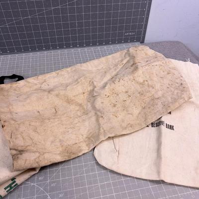 Canvas Federal Reserve Bank Bags 