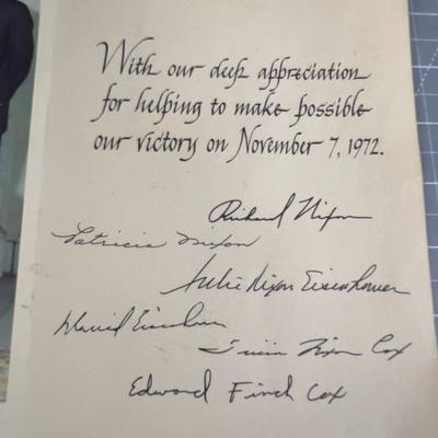 Richard Nixon Appreciation Card