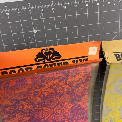 VINTAGE Book Cover Kits 1970's Era, Collectible