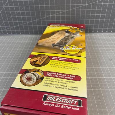 Sign Crafter NEW in the BOX 