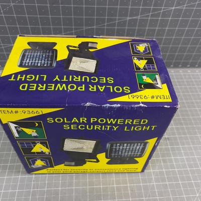 Solar Security Light 