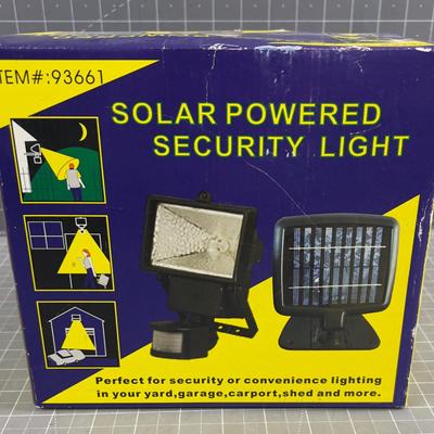 Solar Security Light 