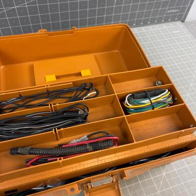 Tackle Box full of Electrical Wire 