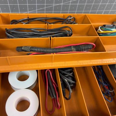 Tackle Box full of Electrical Wire 
