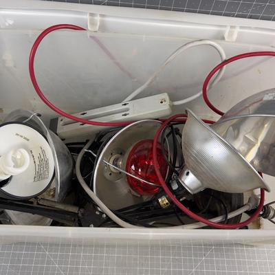 Tub of Clip on Lights  