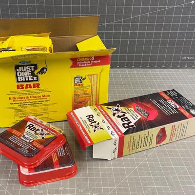 Rat Poison - 2 partial boxes 