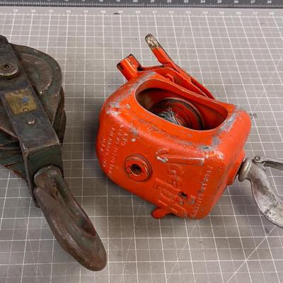 Block & Tackle and Cable HOIST 