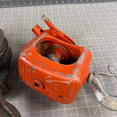  Block & Tackle and Cable HOIST 