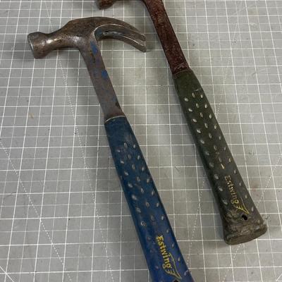 (2) Estwing Hammers 