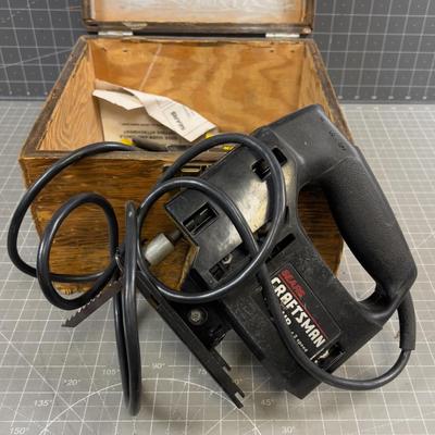 Craftsman Jigsaw plus Misc. tools in its Case