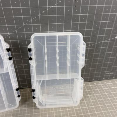 3 Tackle Boxes NEW 