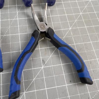 Pliers and wire Cutters. 