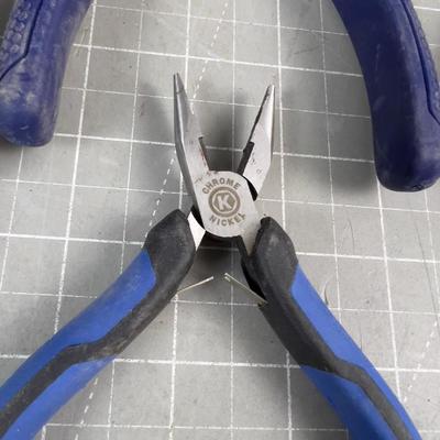 Pliers and wire Cutters. 