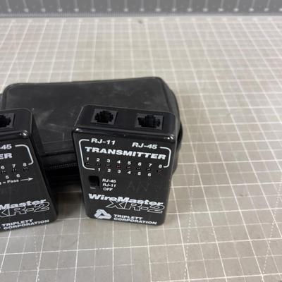 Wire Tracers Transmitter and a Receiver