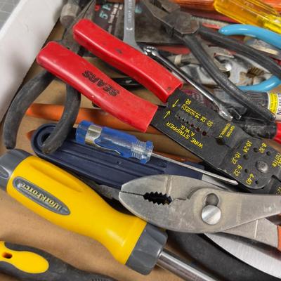 Last Tray of Tools: Hammer, wire brushes, etc. 