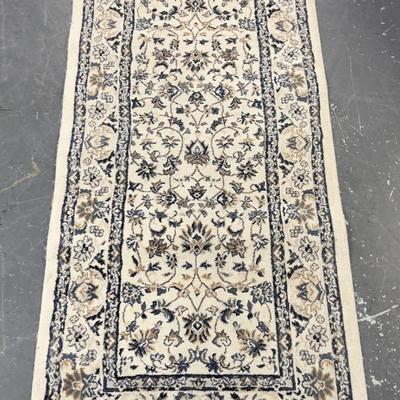 RUNNER but the pattern and color match #403 & 404  Color; Navy, Tan, Cream 