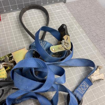 Ratchet Straps and Bungie Cords
