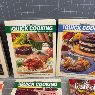 Taste of Home Series of Cook Books (9) Total 