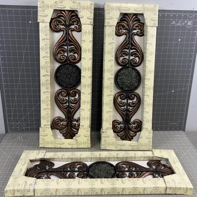 Wall Décor Hand Crafted Metal (3) 