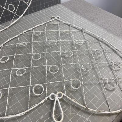 Wire Wall Décor' HEART Shaped Set of 2 