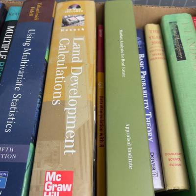 Book Lot 0: Text Books and Murder Mysteries 