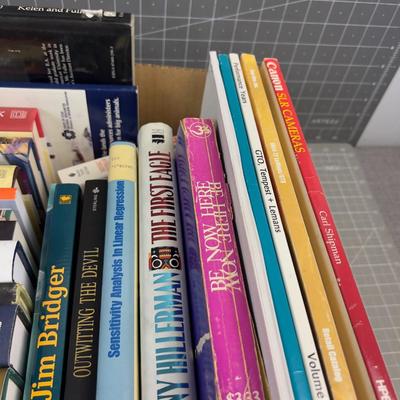 Book Lot 1: Novels, Reference Material 