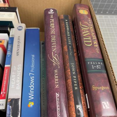 Book Lot 3: Self Help, Novels, a few Texts 