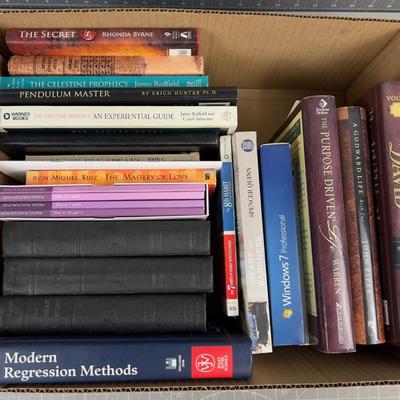 Book Lot 3: Self Help, Novels, a few Texts 