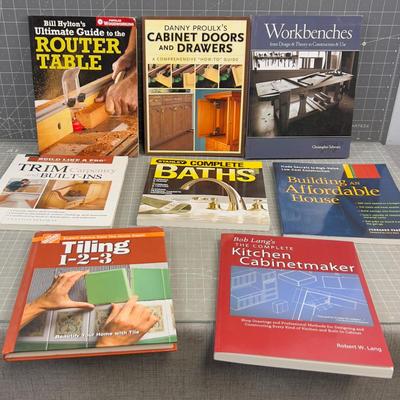 Home Improvement and Wood Working Books