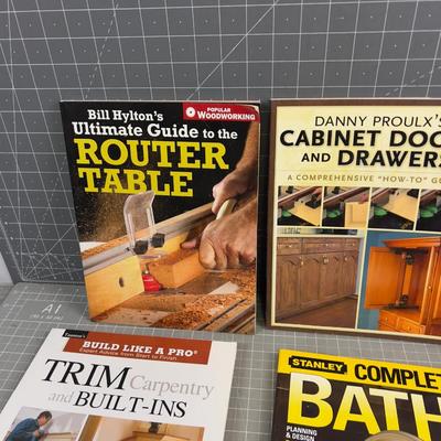 Home Improvement and Wood Working Books