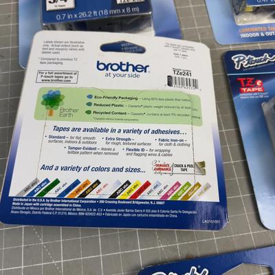 BROTHERS P-Tough Label Rolls 