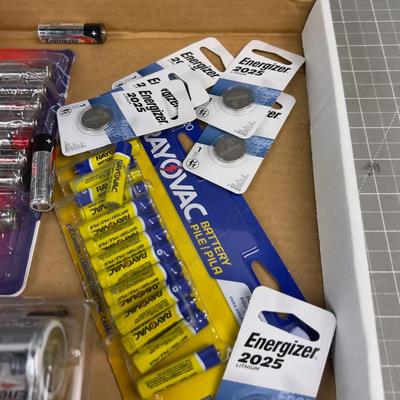 Mixed Lot of New Batteries