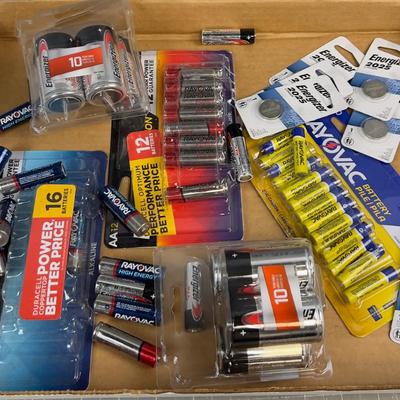Mixed Lot of New Batteries