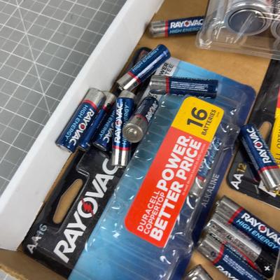 Mixed Lot of New Batteries