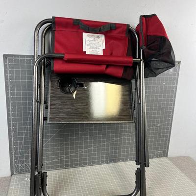 Red LIKE NEW Condition Folding Chair 