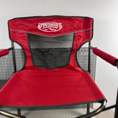 Red LIKE NEW Condition Folding Chair 
