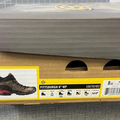 KEEN PITTSBURG Waterproof Men's 8 EE 