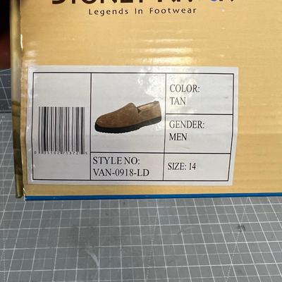 STONEY RIVER Slippers for MEN Size 14 Tan 