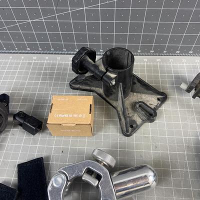 Mixed Lot of Various GRIP Items: Lamps, Light Holders, Camera Access. Etc.