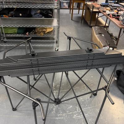 Folding Camp Table, Octagon Shape