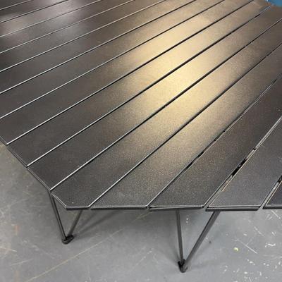 Folding Camp Table, Octagon Shape