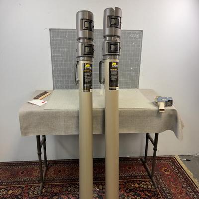 (2) Adjustable ROD CASES, NEW 
