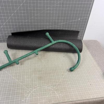 BACK TOOL and A Yoga Matt, Time to work the kinks out